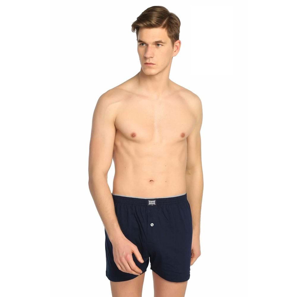 Tutku Erkek Pamuk Boxer Füme – Rahat ve Dayanıklı İç Giyim