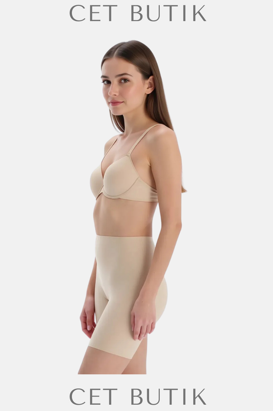 Dagi 4048KC Light Şekillendirici Maxi Şort – Ten / Nude