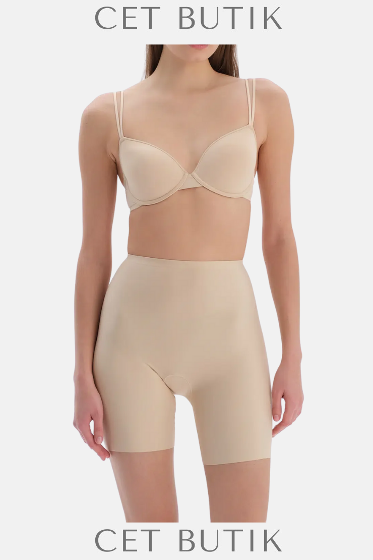 Dagi 4048KC Light Şekillendirici Maxi Şort – Ten / Nude