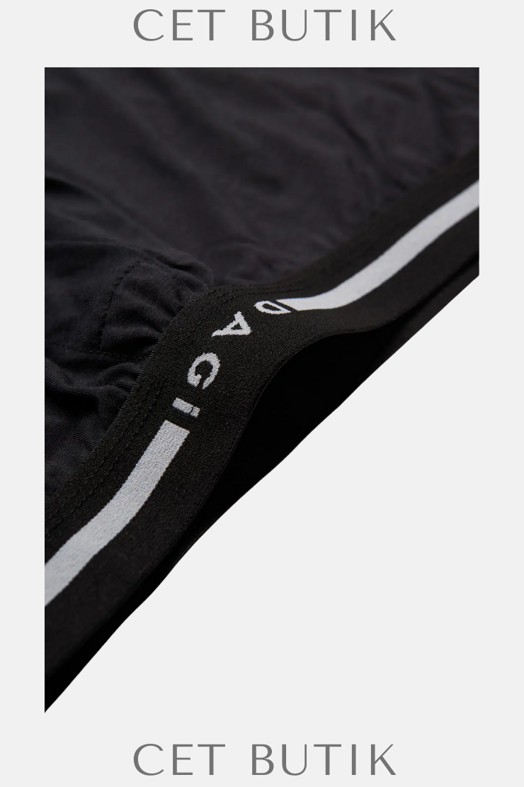 Dagi D3710 Modal Boxer – Beyaz-Siyah