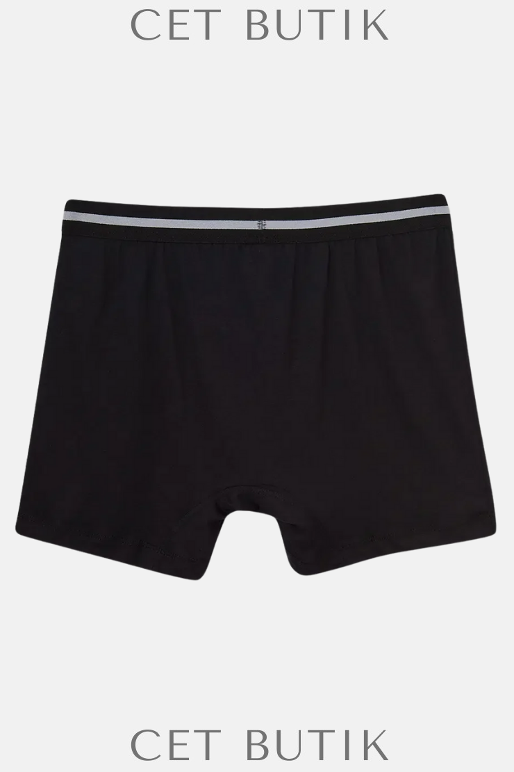Dagi D3710 Modal Boxer – Beyaz-Siyah