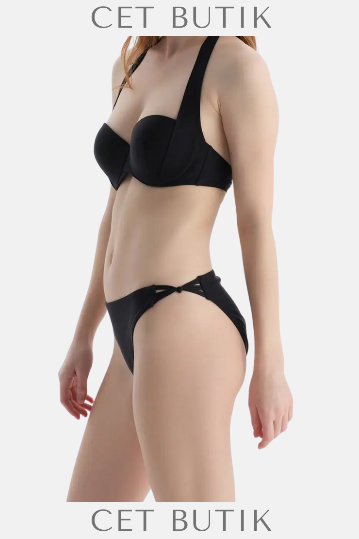 Dagi Siyah Düşük Bel Bikini Altı Şık Plaj Seçimi