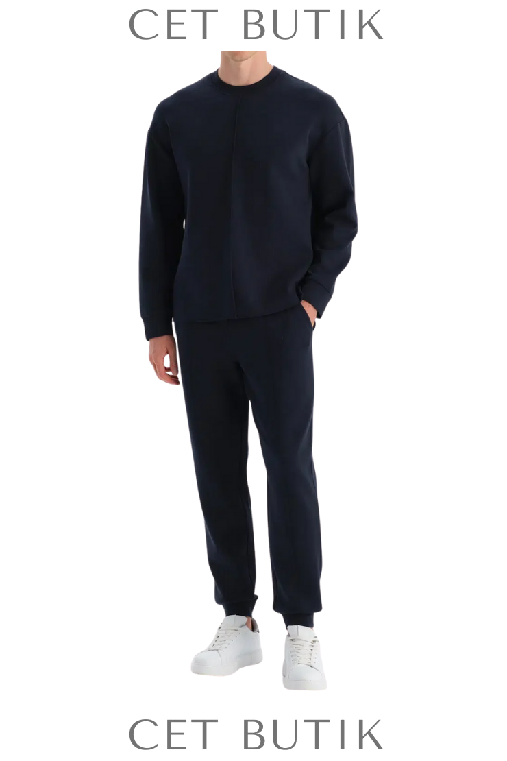 Dagi Nervür Detaylı Uzun Kollu Sweatshirt Şık & Rahat Stil