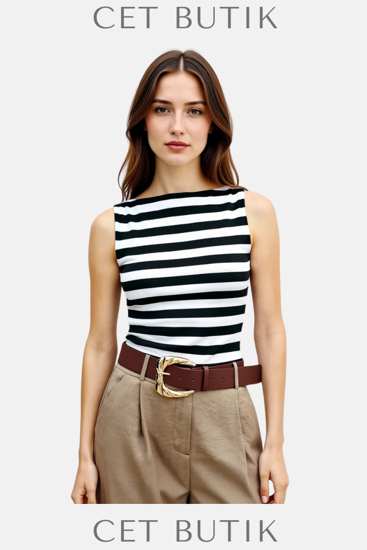 Zara Fitilli Top – Pamuklu & Slim Fit Basic | Kadın Moda