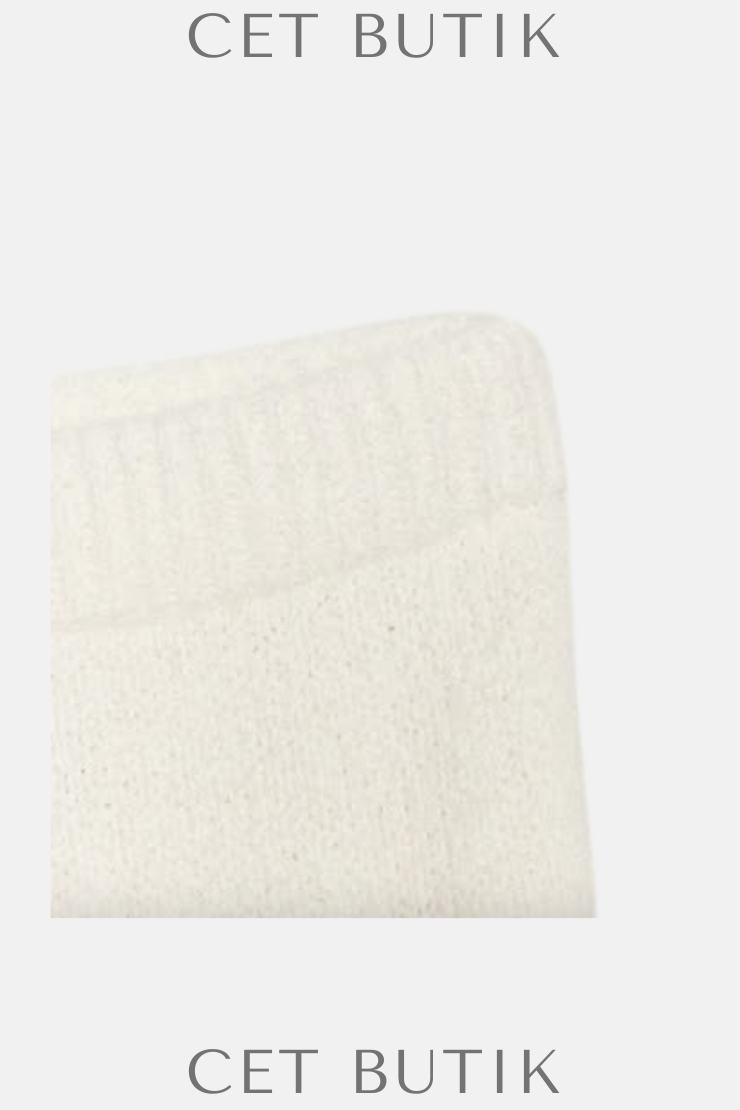 Zara Örgü Dikiş Detaylı Mini Etek