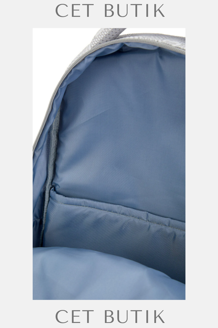 Pierre Cardin Gri Çocuk Okul Sırt Çantası – 35×45×14 cm