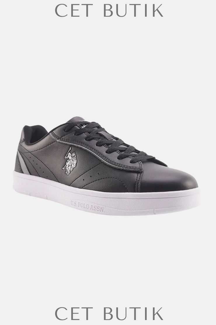 U.S. Polo Assn. Siyah Erkek Sneaker