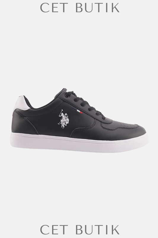 U.S. Polo Assn. THUNDER 5FX Siyah Erkek Sneaker – Günlük Spor Ayakkabı
