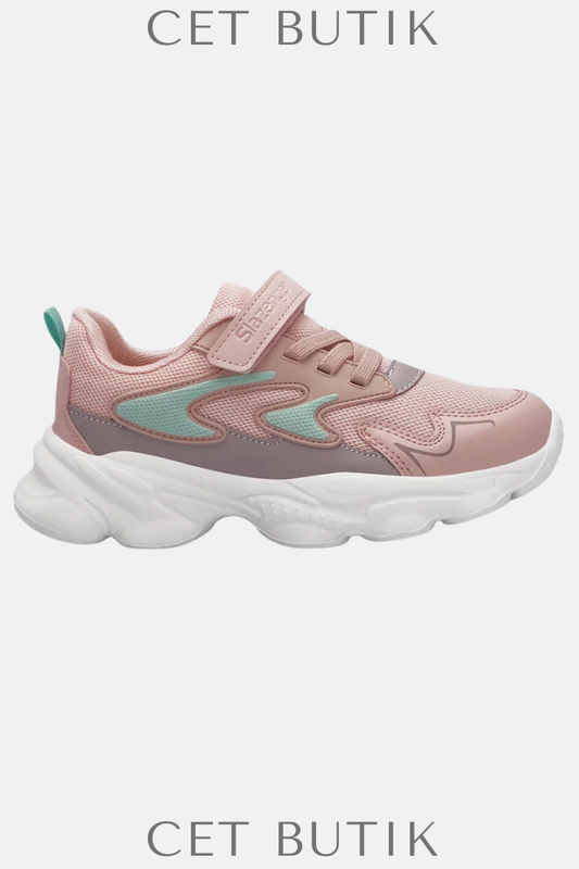 Slazenger PARIS Pembe Kız Çocuk Sneaker – Günlük Spor Ayakkabı