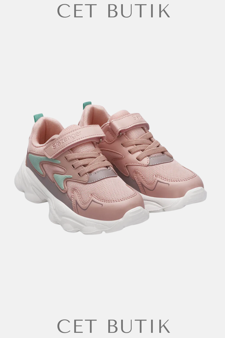 Slazenger PARIS Pembe Kız Çocuk Sneaker – Günlük Spor Ayakkabı
