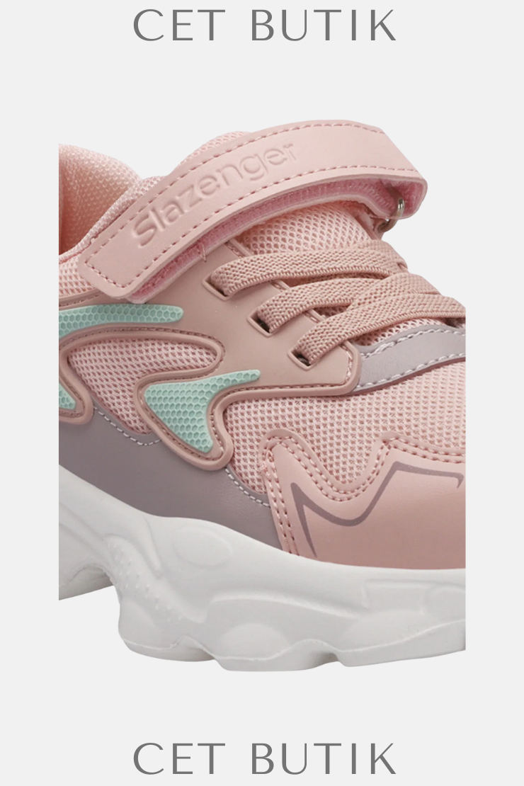 Slazenger PARIS Pembe Kız Çocuk Sneaker – Günlük Spor Ayakkabı