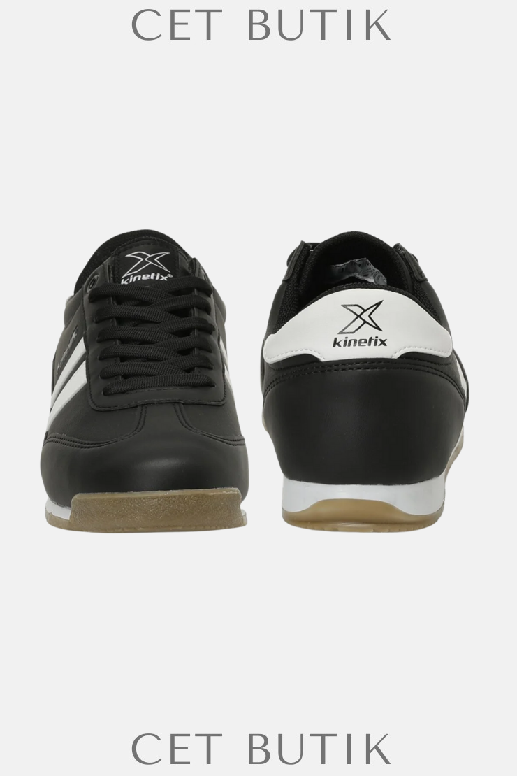 Kinetix HALLEY PU 5PR Siyah Erkek Sneaker – Günlük Spor Ayakkabı