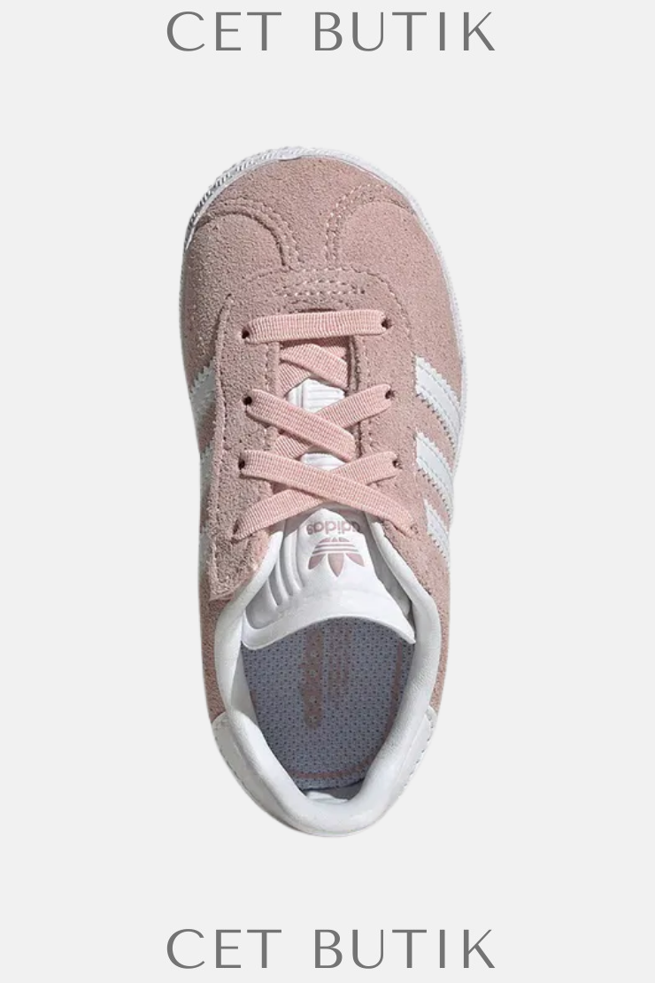 Adidas Gazelle Comfort Closure Elastik Bağcıklı Bebek / Çocuk Pembe Sneaker