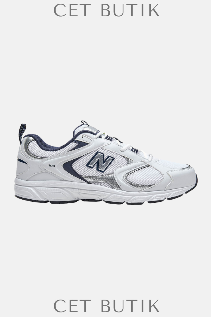 New Balance 408 Unisex Beyaz Sneaker – Rahat ve Şık Günlük Ayakkabı