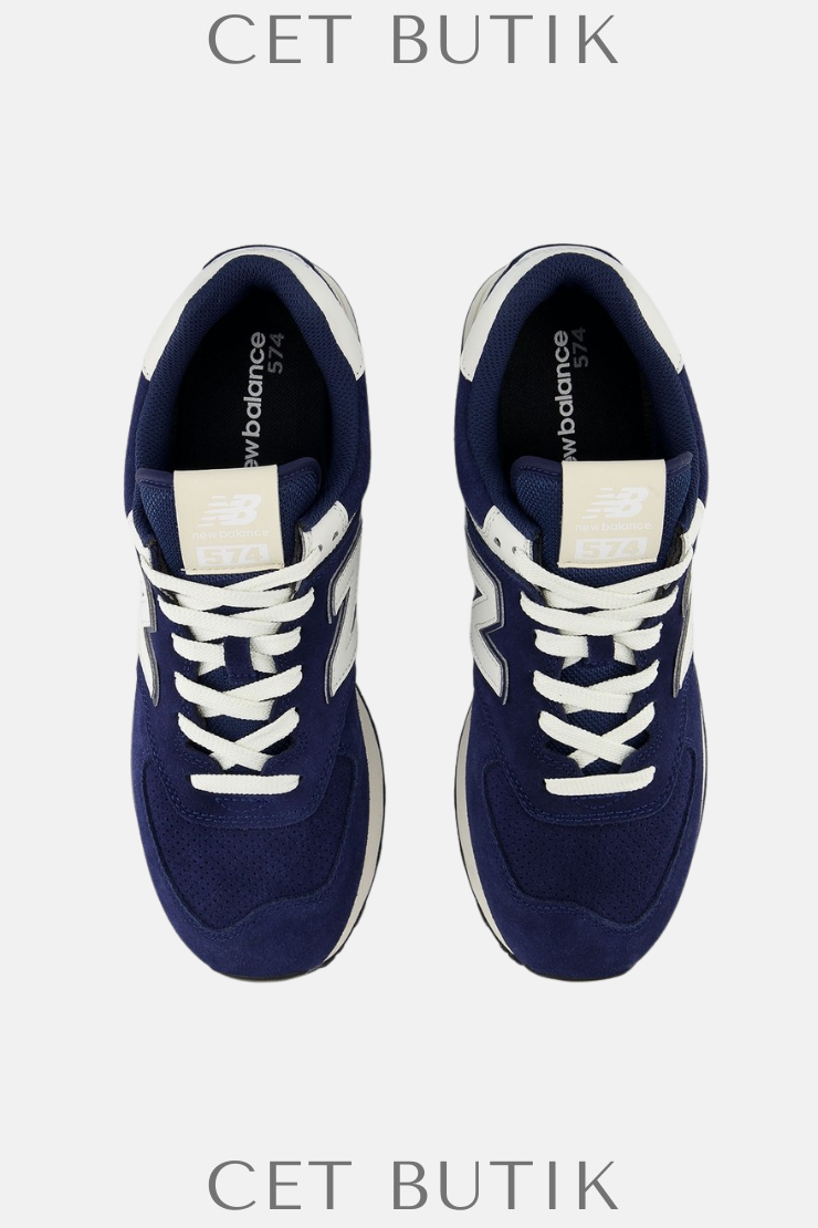 New Balance 574 Lacivert – Erkek Günlük Ayakkabı