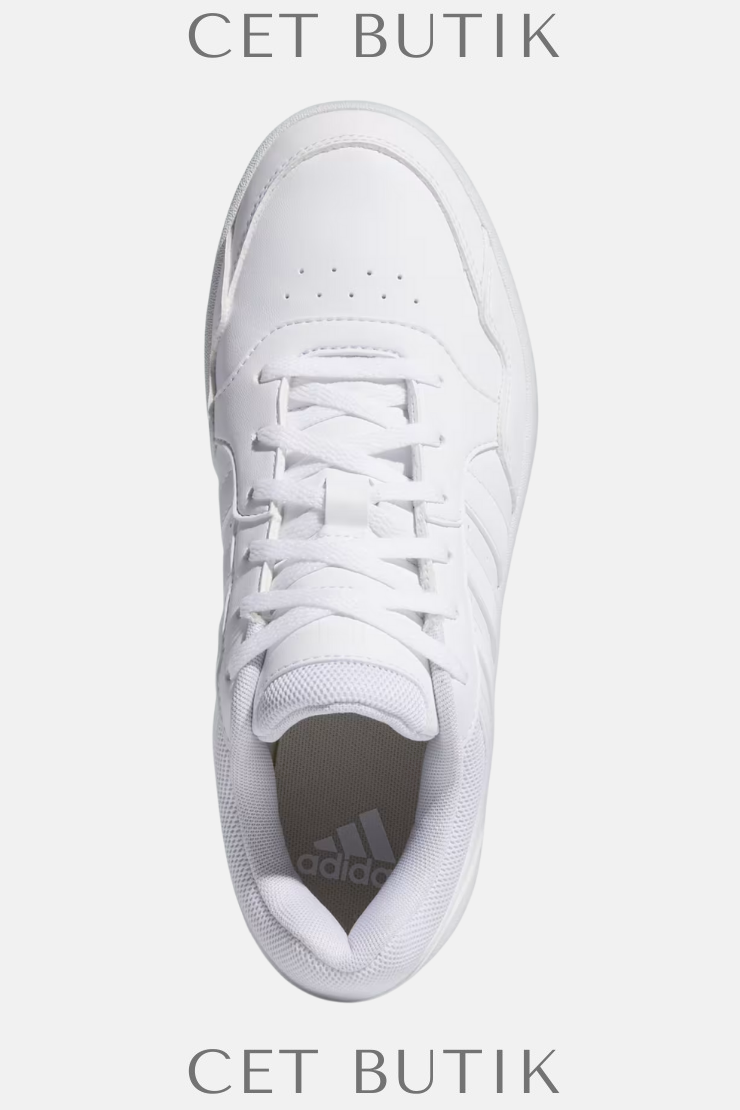 Adidas Hoops 3.0 Bold Beyaz Sneakers – Günlük & Spor Ayakkabı