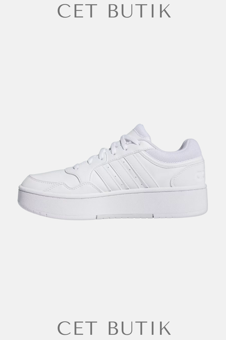 Adidas Hoops 3.0 Bold Beyaz Sneakers – Günlük & Spor Ayakkabı