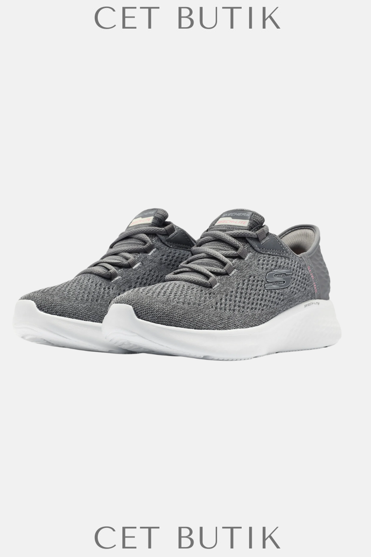 Skechers Skech-Lite Pro Natural Beauty Kadın Gri Spor Ayakkabı