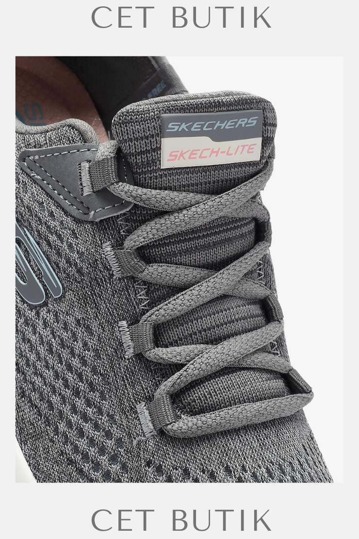 Skechers Skech-Lite Pro Natural Beauty Kadın Gri Spor Ayakkabı