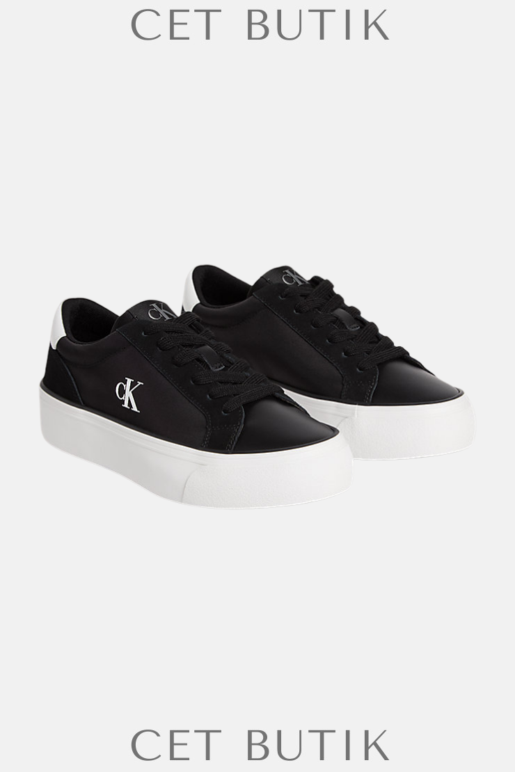 Calvin Klein Vulcanic Flatform Monogram Kadın Sneaker