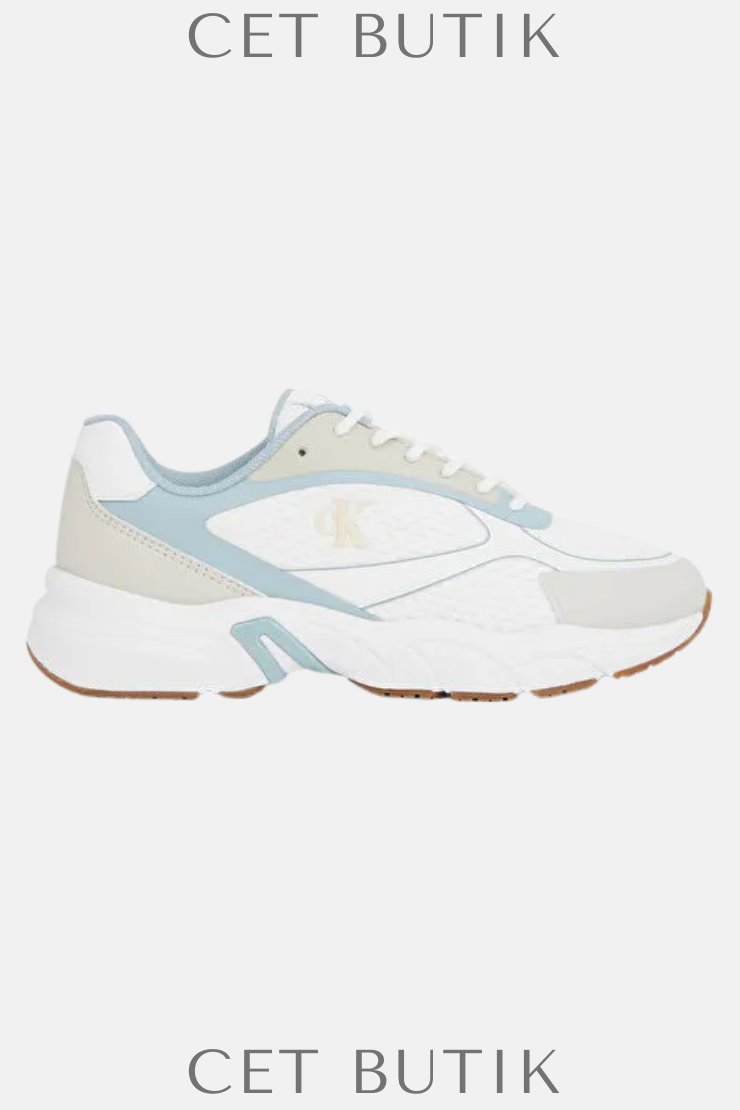 Calvin Klein Beyaz / Pembe Kadın Sneaker