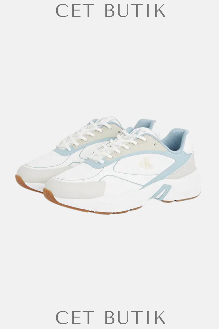 Calvin Klein Beyaz / Pembe Kadın Sneaker
