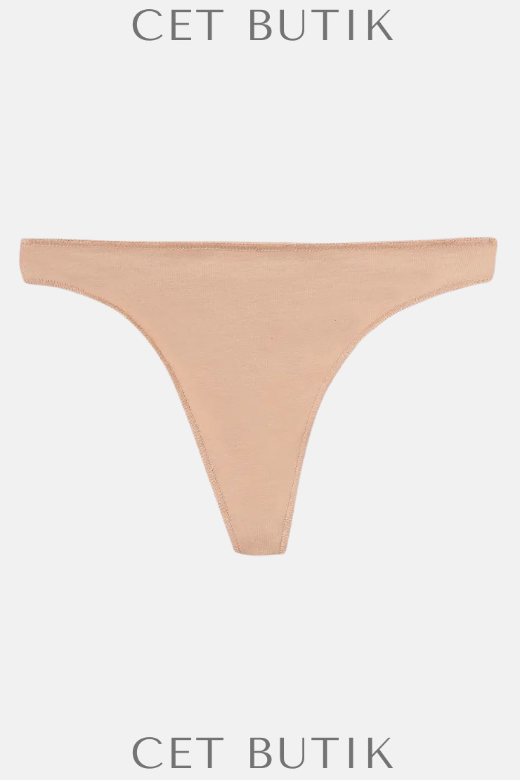 DAGİ 5111KC Thong İzsiz Karışık 3’lü String Külot