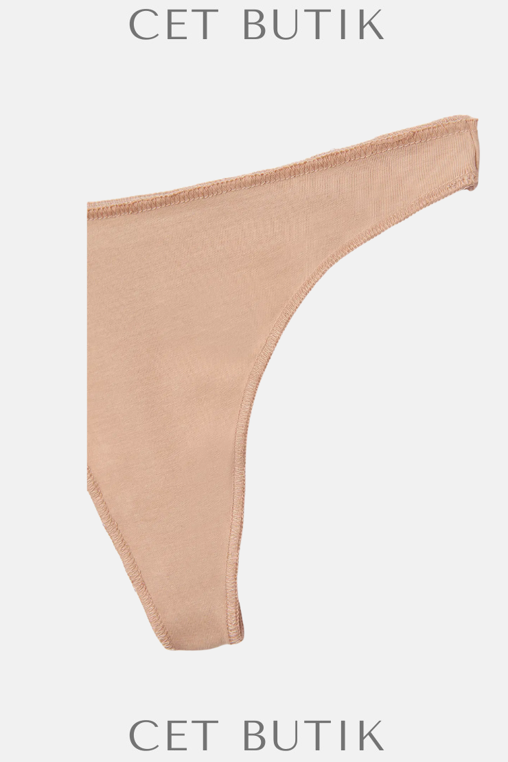 DAGİ 5111KC Thong İzsiz Karışık 3’lü String Külot