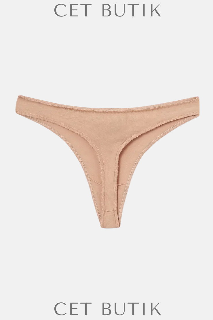 DAGİ 5111KC Thong İzsiz Karışık 3’lü String Külot