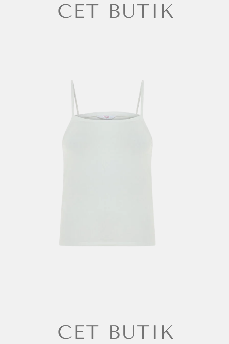 Penti V Yaka Cotton Cami Atlet – %95 Pamuk