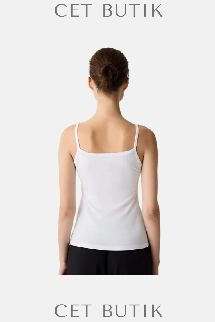 Penti V Yaka Cotton Cami Atlet – %95 Pamuk