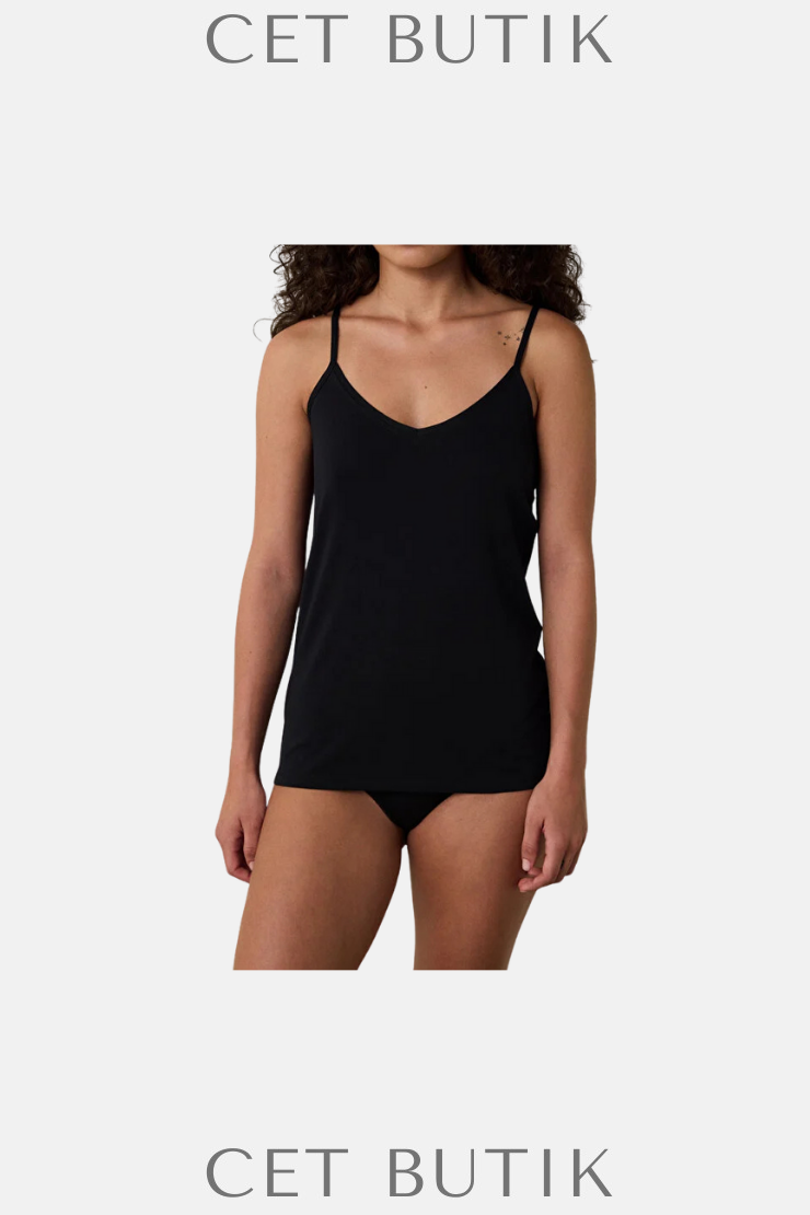 Penti V Yaka Cotton Cami Atlet – %95 Pamuk