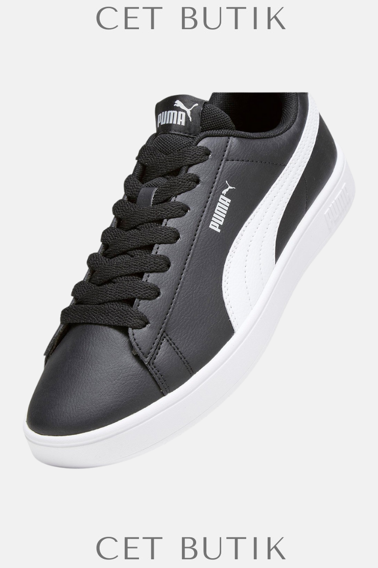 Puma Rickie Classic Unisex Siyah Sneaker – Günlük & Spor Ayakkabı