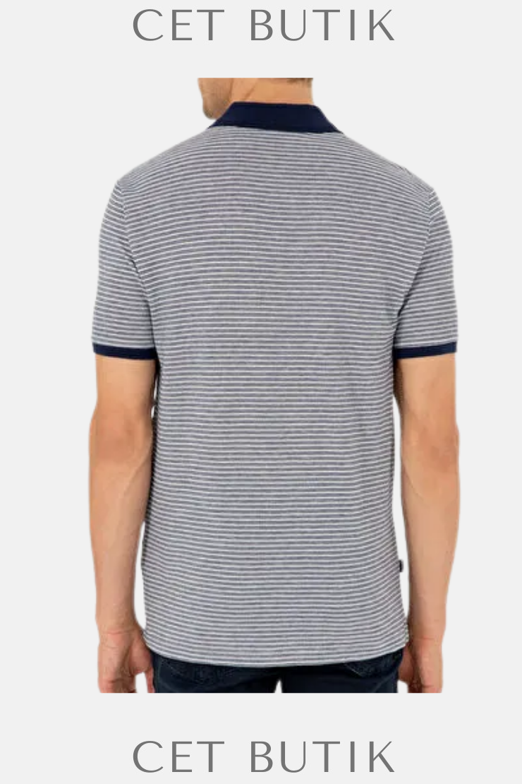 Pierre Cardin Lacivert Regular Fit Basic Tişört – Erkek Lacivert %100 Pamuk