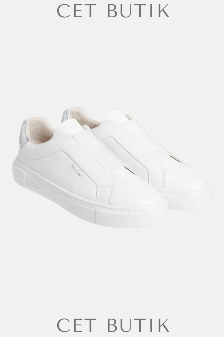 Calvin Klein Cupsole Slip On Kadın Sneaker – Deri / Slip-On Stil