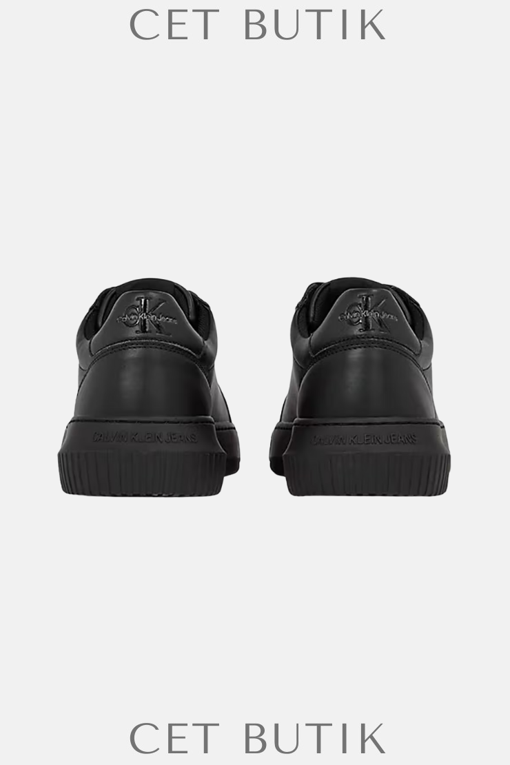 Calvin Klein Hakiki Deri Logolu Erkek Sneaker
