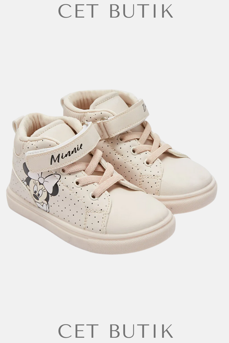 LCW STEPS Minnie Mouse Baskılı Kız çocuk Spor Ayakkabı