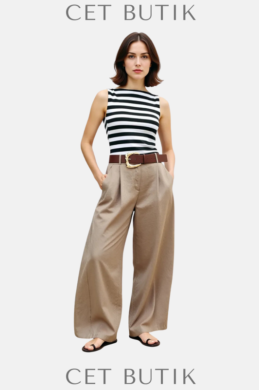Zara Fitilli Top – Pamuklu & Slim Fit Basic | Kadın Moda