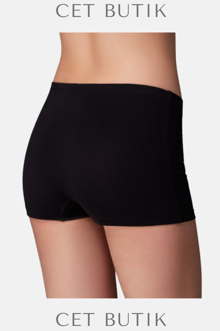Dagi 5112KC Siyah Boyshort 3'lu