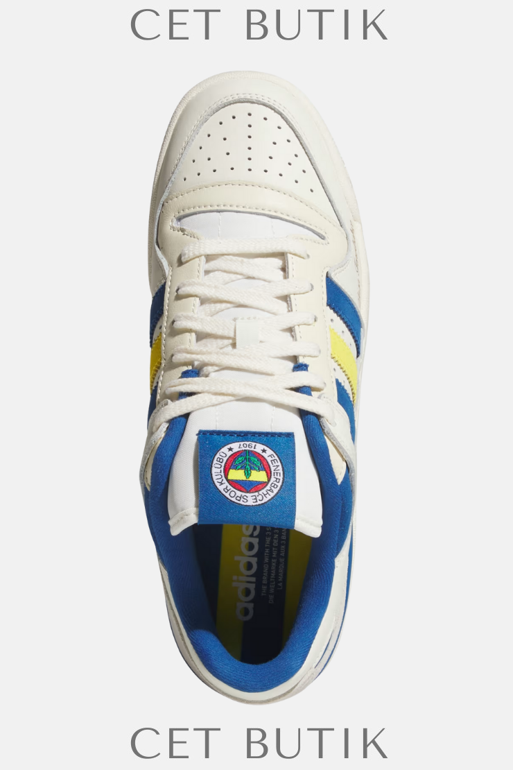 Adidas Fenerbahçe Forum 84 Low CL – Beyaz Erkek Sneaker / Spor & Günlük