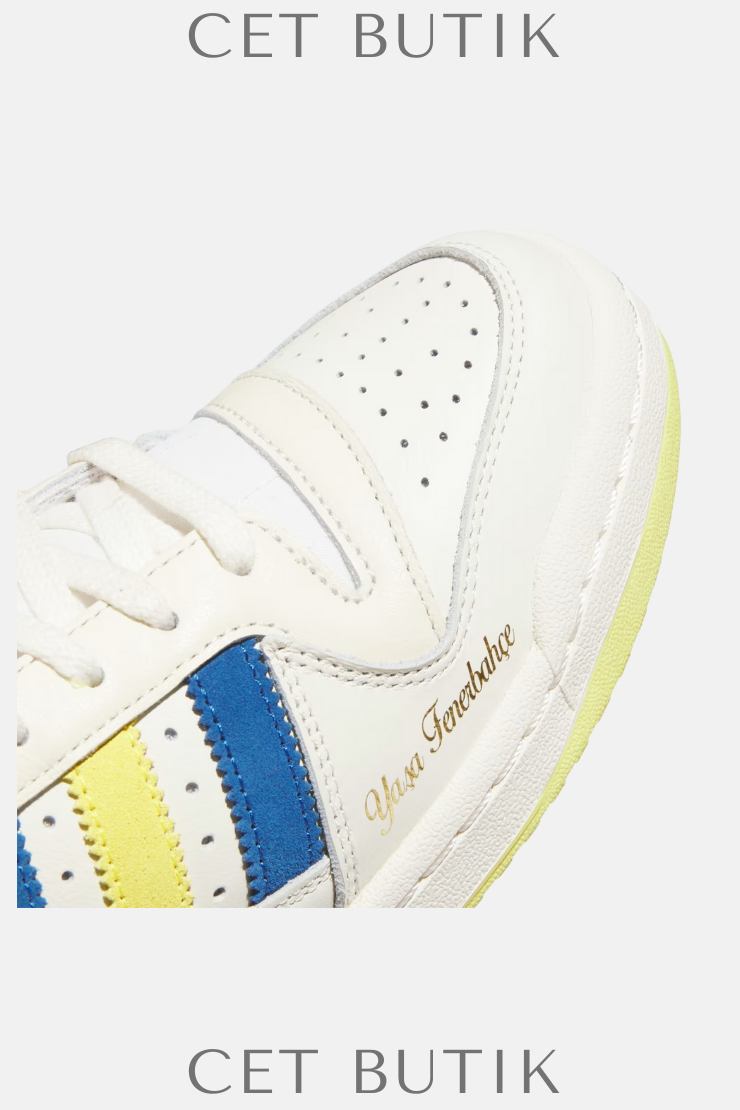 Adidas Fenerbahçe Forum 84 Low CL – Beyaz Erkek Sneaker / Spor & Günlük