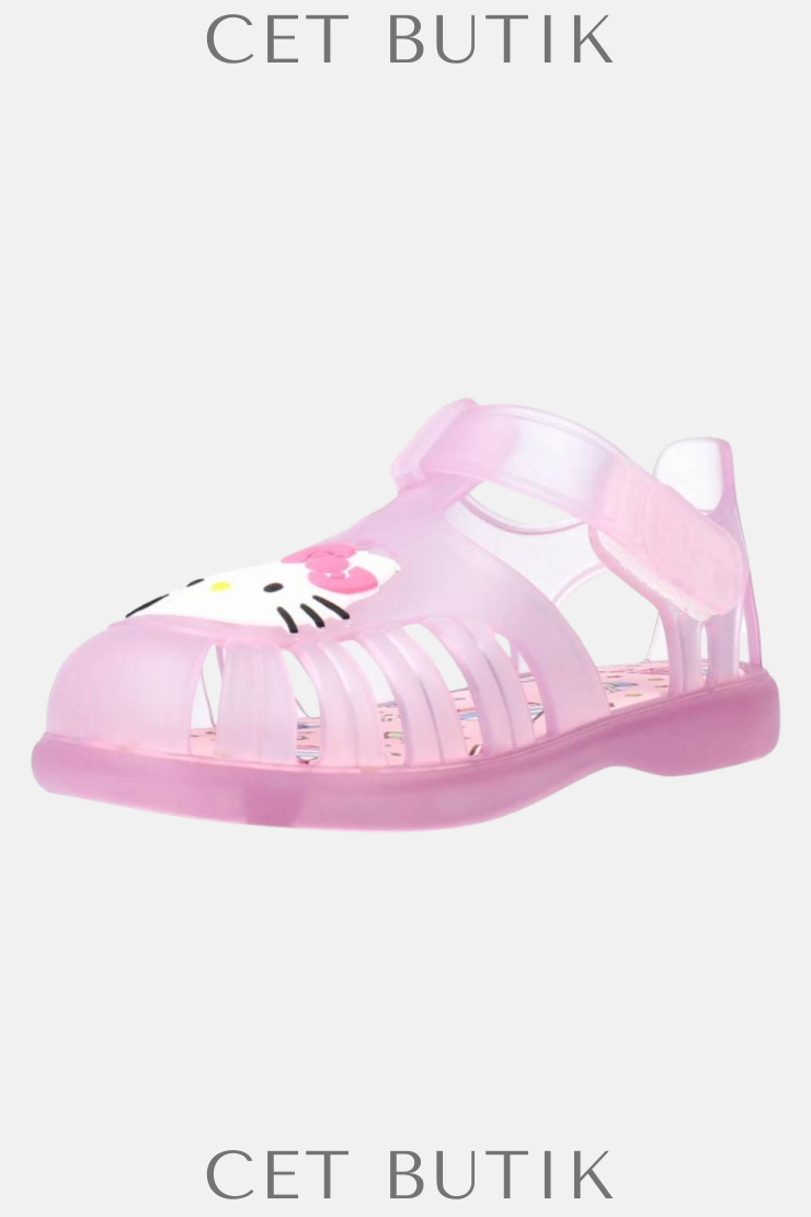 Igor Tobby V.Kitty Cırtlı Çocuk Sandalet – Hello Kitty Temalı