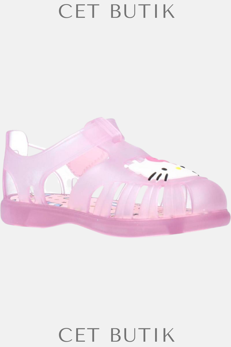 Igor Tobby V.Kitty Cırtlı Çocuk Sandalet – Hello Kitty Temalı