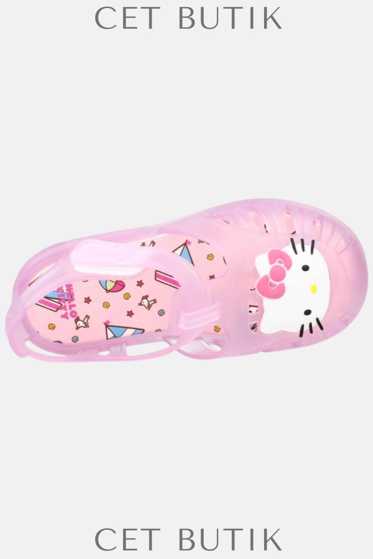 Igor Tobby V.Kitty Cırtlı Çocuk Sandalet – Hello Kitty Temalı