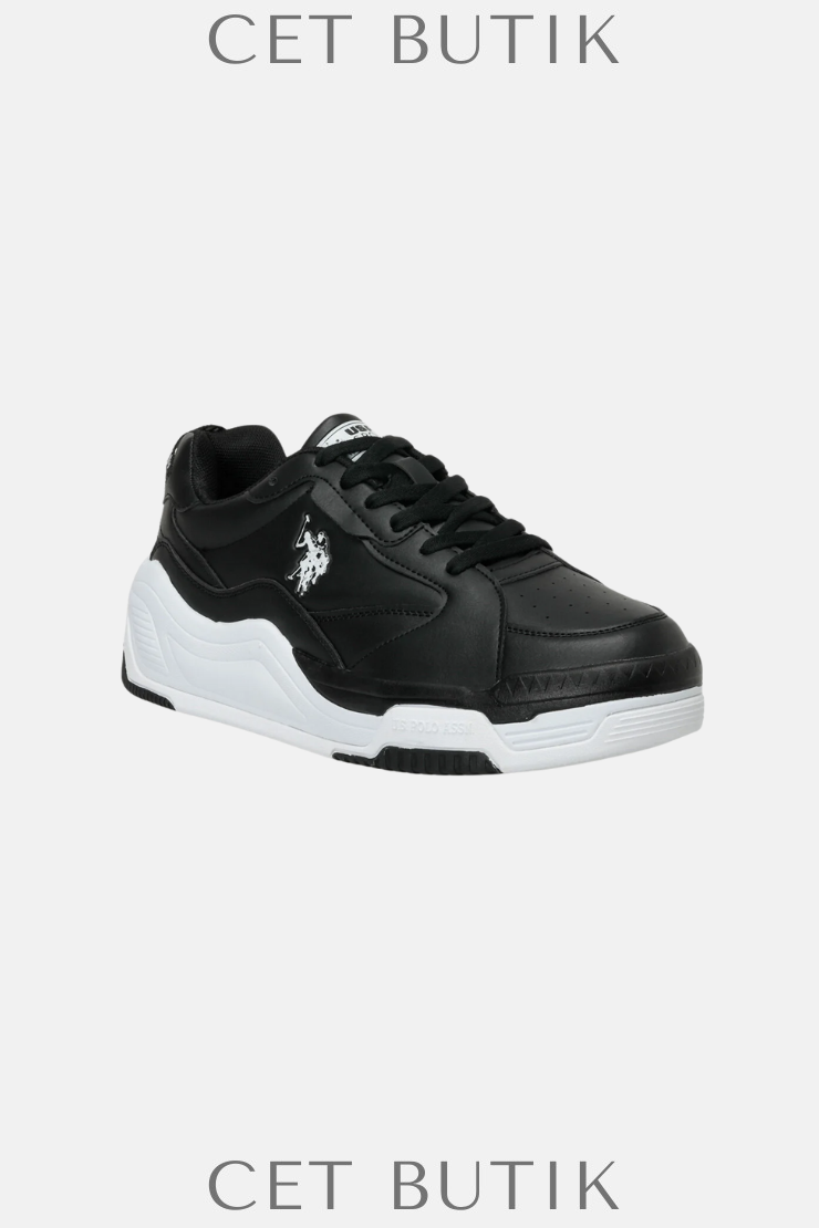 U.S. Polo Assn. JUDY 4FX Siyah Erkek Sneaker – Modern Günlük Spor Ayakkabı
