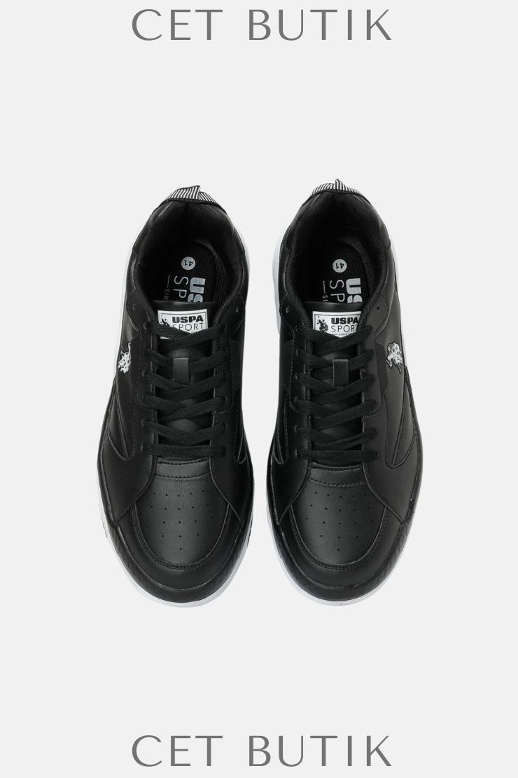 U.S. Polo Assn. JUDY 4FX Siyah Erkek Sneaker – Modern Günlük Spor Ayakkabı