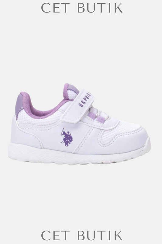 U.S. Polo Assn. Garfield JR 5FX Beyaz Kız Çocuk Yürüyüş / Spor Ayakkabı