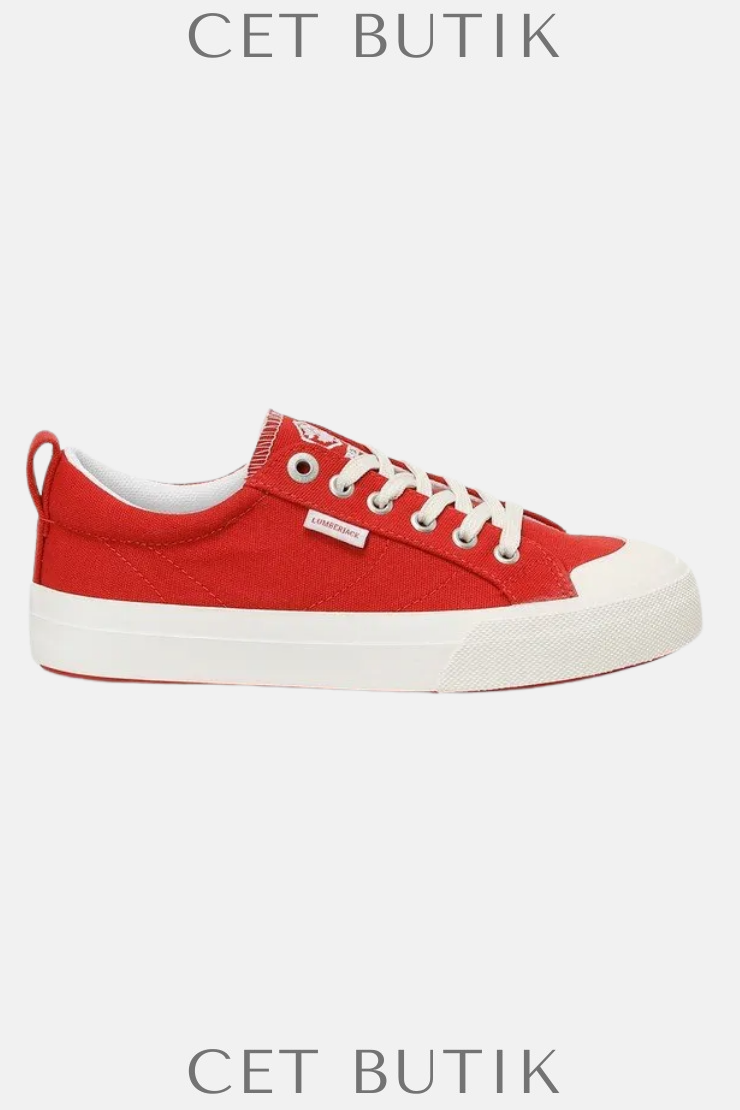 Lumberjack Luziny 5FX Kırmızı Kadın Klasik Sneaker – Modern Stil & Konfor