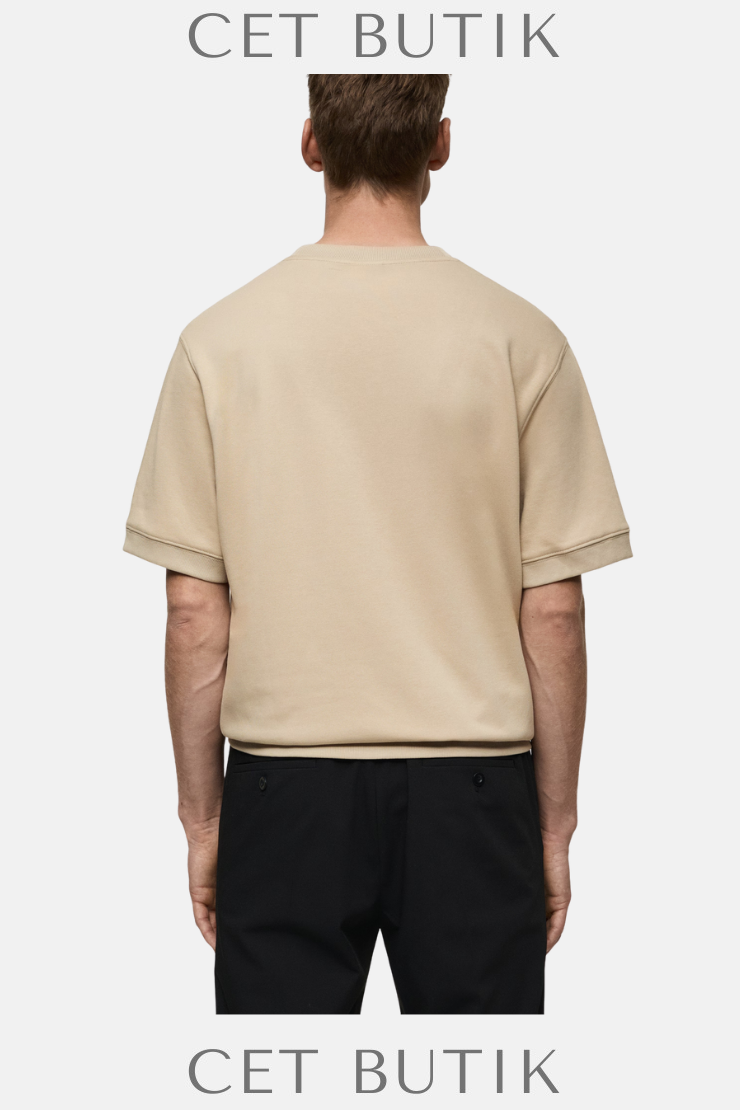 Mango Erkek Regular Fit Pamuklu Tişört – Basic Cotton Tee