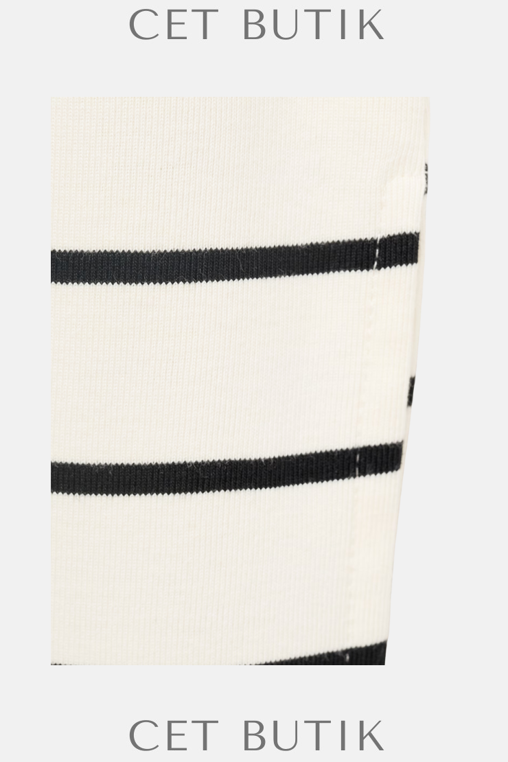 Mango Çizgili Midi Elbise – Striped Midi Dress